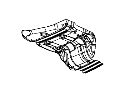 Honda 17519-T0A-000 Protector Comp, F