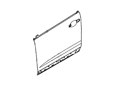 Honda 67111-T0A-A00ZZ Skin, R FR Door