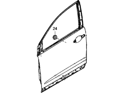 Honda 67010-T0A-A90ZZ Panel Comp, R FR D