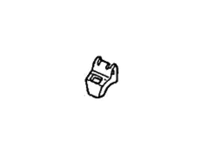 Honda 82197-S9A-003ZA Cover, R. RR. Seat Foot (Inner) *NH167L* (A) (GRAPHITE BLACK)