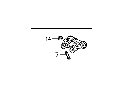 Honda 14620-RAA-A00 Arm Assembly, Rocker