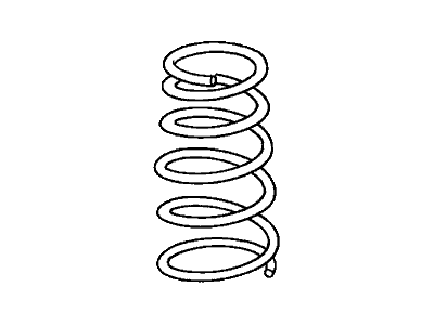 Honda 52441-S5D-A13 Spring, Rear