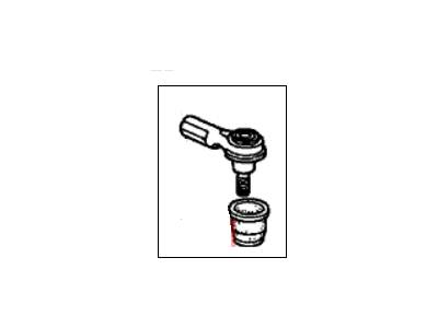Honda 53541-S5A-003 End, Tie Rod