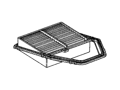 Honda 17220-PLC-000 Element, Air Cleaner