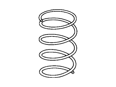 Honda 51401-S5A-306 Spring, Front