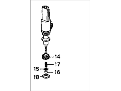 Honda 78410-S5A-902 Sensor Assembly, Speed