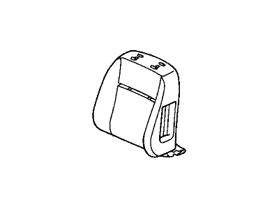 Honda 81522-S5D-A61 Pad Assy., L. FR. Seat-Back
