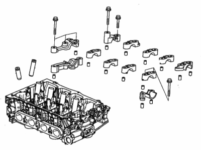 Honda 12100-5P6-J03 Head Assembly, Cylinder