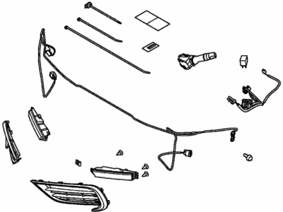 Honda 08V31-TXM-100B Fog Light-LED