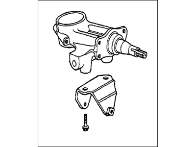 Honda 52210-SB0-010 Carrier, Right Rear Hub