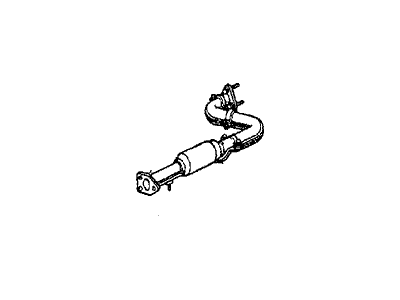 Honda 18220-SF0-672 Pipe B, Exhuast