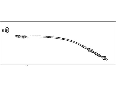 Honda 22910-SB0-671 Wire, Clutch