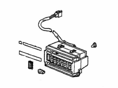 Honda 39300-SB0-673 Switch Assy., Heater Control