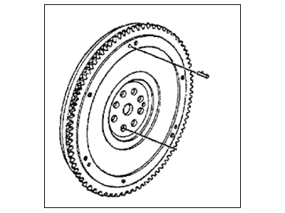 Honda 22100-PC7-682 Flywheel