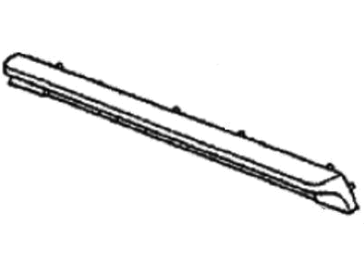 Honda 85850-SF0-601ZA Spoiler, Tail (Greek White)