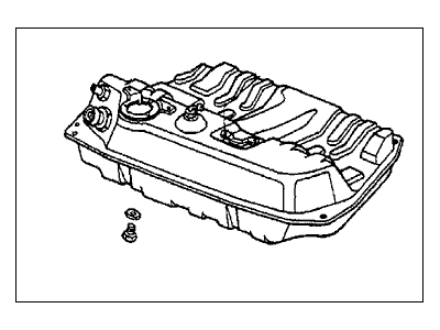 Honda 17500-SB0-674 Tank, Fuel