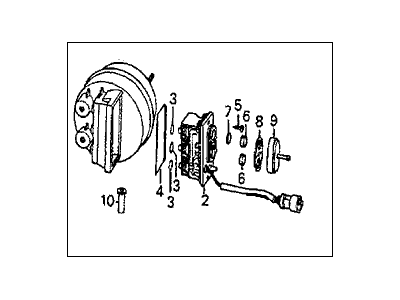 Honda 36520-PH4-662 Actuator Assembly (Hitachi)