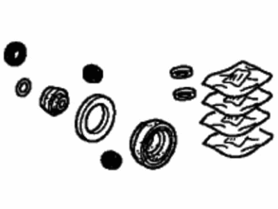Honda 01473-TR0-A00 Caliper Set, RR.