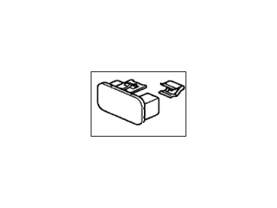Honda 83442-S1A-E00ZE Lid, Switch Hole *NH1L* (BLACK)