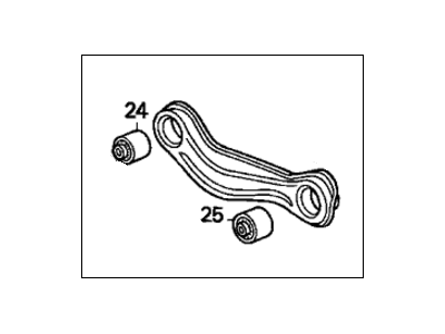 Honda 52345-SM4-A00 Arm A, R. RR. (Lower)