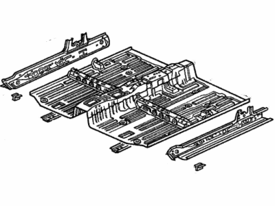Honda 65100-SM4-V50ZZ Floor, FR.