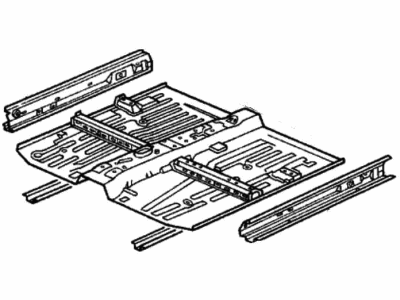 Honda 65100-SR0-A01ZZ Floor, FR.