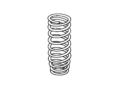 Honda 52441-SR0-N02 Spring, Rear (Nhk Spring)