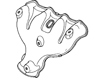 Honda 18120-PM6-H00 Cover A, Exhuast Manifold