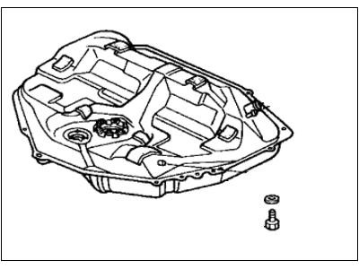 Honda 17500-SR0-325 Tank, Fuel