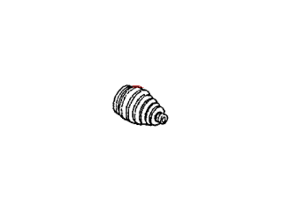 Honda 44333-SM1-A03 Boot, Outboard (Nok)