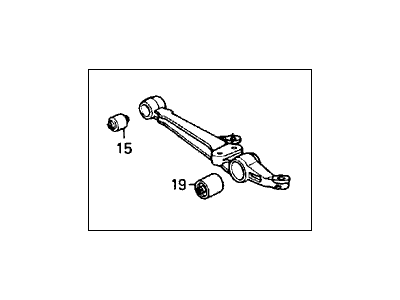 Honda 51365-SM4-040 Arm, Left Front (Lower)