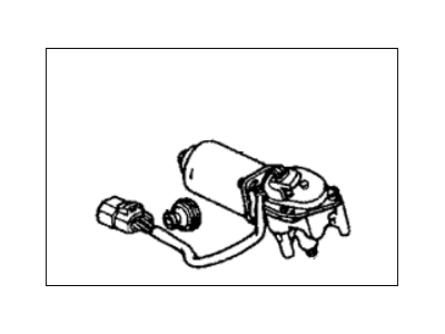 Acura 76505-SM4-A01 Motor, Front Wiper