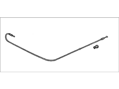 Honda 74130-SM1-A01 Wire Assembly, Hood