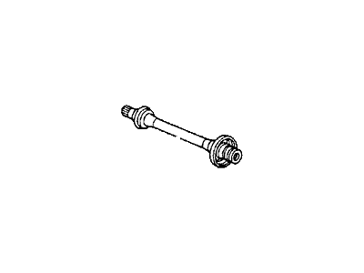 Honda 44510-SM4-020 Shaft, Half