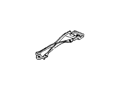 Honda 31512-SM4-010 Plate, Battery Setting (70D/80D)