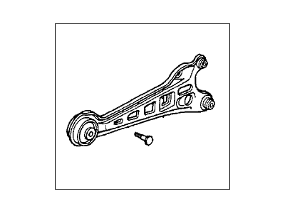 Acura 52371-SM4-A01 Arm Assembly, Right Rear Trailing
