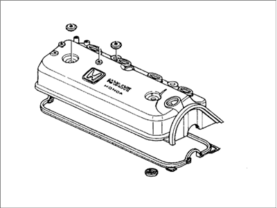 Honda 12030-PT0-000 Gasket Set, Head Cover