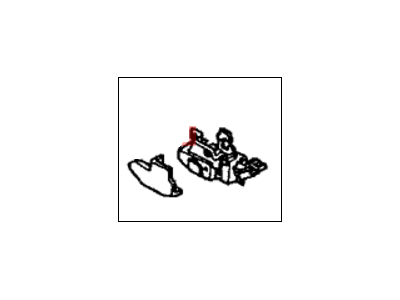 Honda 74120-SM4-003 Lock Assembly, Hood