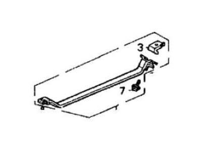 Honda 17522-SM1-030 Band Assembly, Driver Side Fuel Tank Mounting