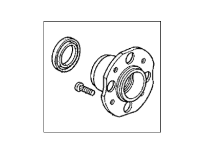 Honda 42200-SM4-004 Bearing Assembly, Rear Hub Unit (Koyo Seiko)