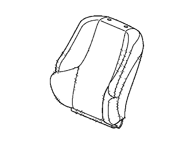 Honda 04815-TK6-A21ZA Cover Set, Driver Side Trim (Kirabi Black) (Side Airbag)