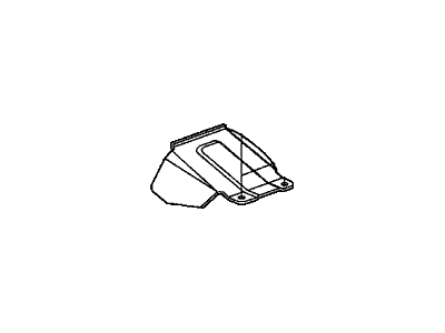 Honda 53692-TK6-A01 Heat Guard