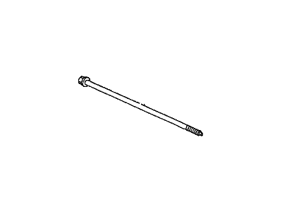 Acura 31202-PM3-J01 Bolt, Through (Denso)