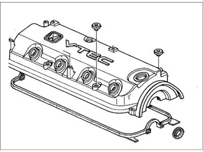 Acura 12030-P0A-000 Gasket Set, Head Cover
