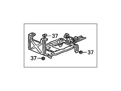 Honda 83408-SV4-A01 Bracket, RR. Console Box