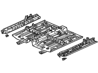 Honda 65100-SV5-A00ZZ Floor, FR.
