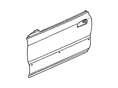 Honda 67151-SV4-507ZZ Skin L, FR Door