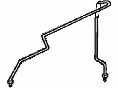 Honda 46377-SV4-A51 Pipe X, Brake