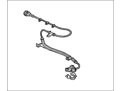 Honda 57475-SV4-N00 Sensor Assembly, Left Rear