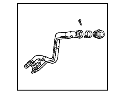 Honda 17660-SV4-A00 Pipe, Fuel Filler